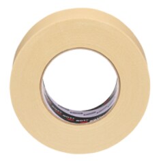 A roll of 3M™ Specialty High Temperature Masking Tape 501+, Tan, 48 mm x 55 m, 7.3 mil