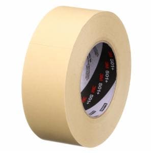 3M™ Specialty High Temperature Masking Tape 501+, Tan, 48 mm x 55 m, 7.3 mil, 24 Rolls/Case image 3M™ Specialty High Temperature Masking Tape 501+, Tan, 48 mm x 55 m, 7.3 mil, 24 Rolls/Caseimage