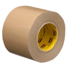 A roll of 3M™ Flatback Tape 2517, Medium Brown, 100 mm x 55 m, 6.5 mil