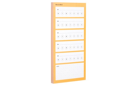 Noted by Post-it(R) Planning Notes NTD5-48-OR, 3.9 in x 7.7 in (99 mm x 195 mm)