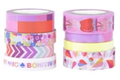 Scotch® Washi Tape, c1017-8-p22, 8 rolls, 48.1 YD/v (44m)