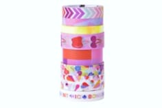 Scotch® Washi Tape, c1017-8-p22, 8 rolls, 48.1 YD/v (44m)