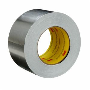 3M™ Aluminum Foil Tape 2C120, Silver, 72 mm x 45.7 m, 1.8 mil, 16 Rolls/Caseimage