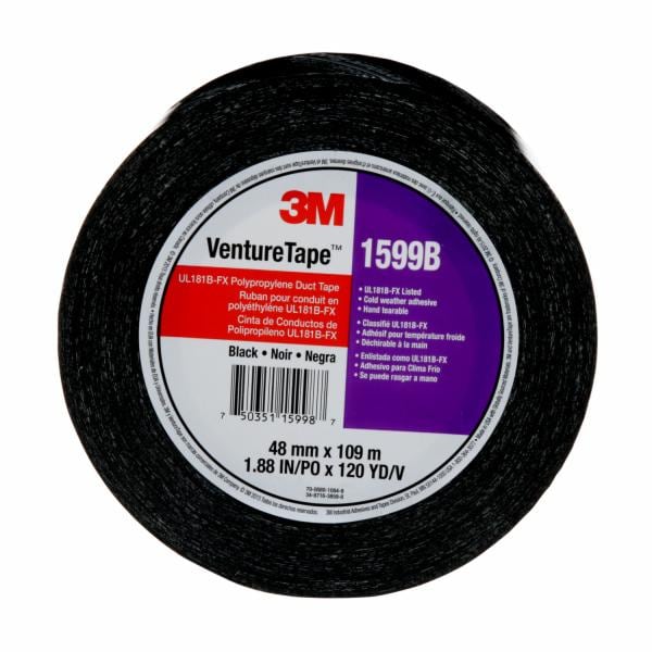 ™ Venture Tape UL181B-FX Polypropylene Duct Tape 1599B