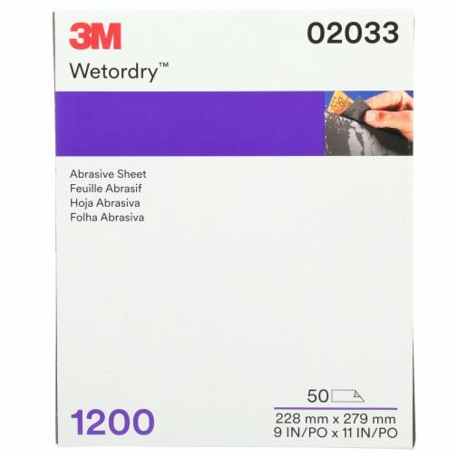 Plaque Abrasive SIA 180 Grain - 22,9x27,9 Cm - Lot De 50 - Résistante à L'Eau