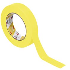 3M™ Automotive Yellow Masking Tape 388N, 24mm