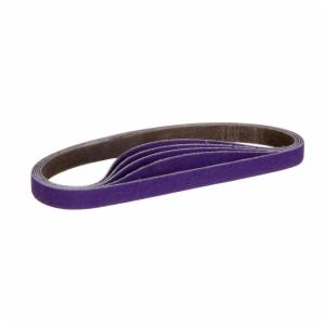 3M™ Cubitron II File Belt 786F, 33445, 60+, 12.7 mm x 457.2 mm (1/2 in x 18 in), 10 Belts/Carton, 5 Cartons/Caseimage
