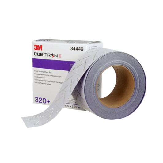 320 Clean Sanding Sheet Roll Hookit™ 34449 3M Cubitron II 