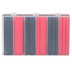 A 3M™ Thin-Wall Heat Shrink Tubing EPS-300, Adhesive-Lined, black/red