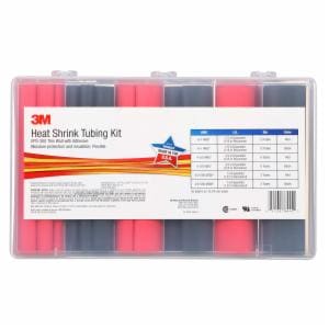 3M™ Thin-Wall Heat Shrink Tubing EPS-300, Adhesive-Lined, black/red, 5 kits per carton image 3M™ Thin-Wall Heat Shrink Tubing EPS-300, Adhesive-Lined, black/red, 5 kits per cartonimage