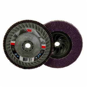 3M™ Flap Disc 769F, 80+, T27 Quick Change, 5 in x 5/8 in-11, 10 ea/Caseimage