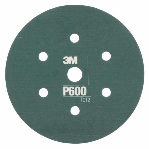 3M™ Hookit™ Flexible Abrasive Disc 270J, 34405, 6 in, Dust Free, P600