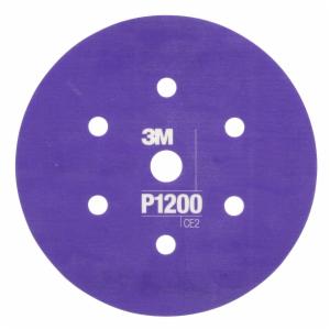 3M™ Hookit Flexible Abrasive Disc 270J, 34408, 6 in, Dust Free, P1200, 25 disc per carton, 5 cartons per caseimage