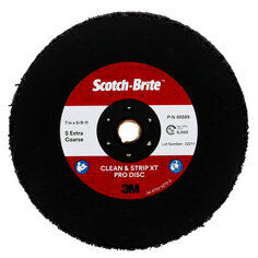 Disque « Clean and Strip » XT Pro Roloc(MC)+ Scotch-Brite(MC), TR+, grain S EXTRA GROSSIER