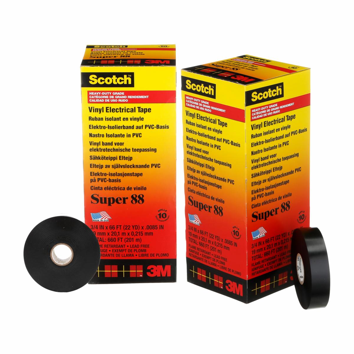 Scotch® Vinyl Electrical Tape Super 88 3M Canada