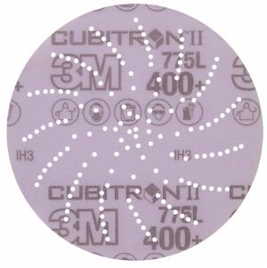 3M™ Cubitron II Hookit Film Disc 775L, 400+ 3MIL, 5 in, Die 500LJimage