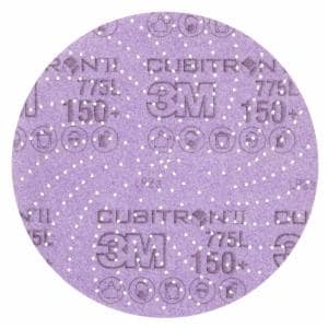 3M Xtract Cubitron II Film Disc 775L, 150+ 3MIL, 8 in, Die 800LG, 50/Carton, 250 ea/Case image 3M Xtract Cubitron II Film Disc 775L, 150+ 3MIL, 8 in, Die 800LG, 50/Carton, 250 ea/Caseimage