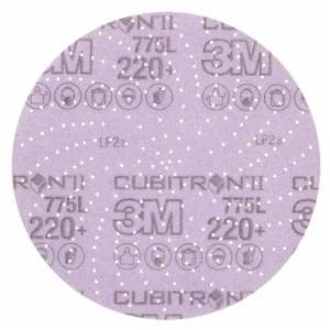 3M Xtract Cubitron II Film Disc 775L, 220+ 3MIL, 8 in, Die 800LG, 50/Carton, 250 ea/Case image 3M Xtract Cubitron II Film Disc 775L, 220+ 3MIL, 8 in, Die 800LG, 50/Carton, 250 ea/Caseimage