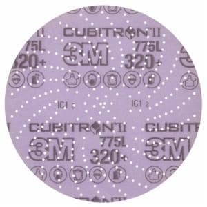 3M Xtract Cubitron II Film Disc 775L, 320+ 3MIL, 6 in, Die 600LG, 50/Carton, 250 ea/Case image 3M Xtract Cubitron II Film Disc 775L, 320+ 3MIL, 6 in, Die 600LG, 50/Carton, 250 ea/Caseimage