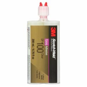 3M™ Scotch-Weld Epoxy Adhesive DP100, Clear, 200 mL Duo-Pak, 12 Each/Case image 3M™ Scotch-Weld Epoxy Adhesive DP100, Clear, 200 mL Duo-Pak, 12 Each/Caseimage