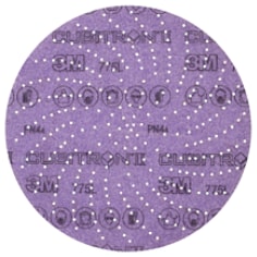 A 3M Xtract™ Cubitron™ II Film Disc 775L, Precision Shaped Ceramic Grain
