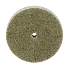 3M™ Standard Abrasives™ A/O Unitized Wheel, 863140, 631, 3 in x 1/2 in x 1/4 in