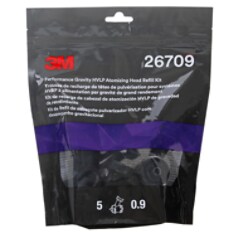 A 3M™ Performance Gravity HVLP Atomizing Head Refill Kit 26709, White, 0.9