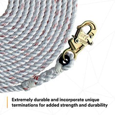 3M™ DBI-SALA® Rope Lifeline with Snap Hook 1202742