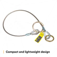 3M™ DBI-SALA® Pass-Thru Cable Tie-Off Adapter Anchor 5900550 Stainless Steel