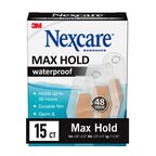 Nexcare Max Hold Waterproof 15 ct