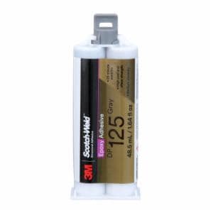 3M™ Scotch-Weld Epoxy Adhesive DP125, Gray, 48.5 mL Duo-Pak, 12/Case image 3M™ Scotch-Weld Epoxy Adhesive DP125, Gray, 48.5 mL Duo-Pak, 12/Caseimage