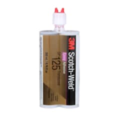 3M™ Scotch-Weld™ Epoxy Adhesive DP125, Translucent, 200 mL Duo-Pak