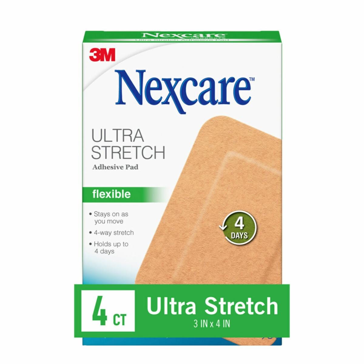 Nexcare Ultra Stretch Adhesive Pad SFP34