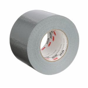 3M™ Heavy Duty Duct Tape 3939, Silver, 96 mm x 54.8 m, 9.0 mil, 12 Roll/Case image 3M™ Heavy Duty Duct Tape 3939, Silver, 96 mm x 54.8 m, 9.0 mil, 12 Roll/Caseimage