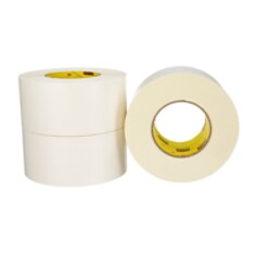 3M™ Textile Flatback Tape 2526, White, 72 mm x 55 m, 9.8 mil