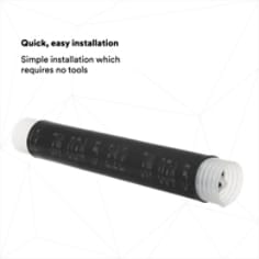 QUICK, EASY INSTALLATION: Simple installation which requires no tools