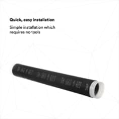 QUICK, EASY INSTALLATION: Simple installation which requires no tools