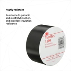 HIGHLY RESISTANT: Resistance to galvanic and electrolytic action, and excellent insulation resistance