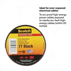 IDEAL FOR OVER-EXPOSED ELECTRICAL CABLES: To arc proof high-energy power cables exposed to nearby arc-fault high-energy cables (within 20 inches)