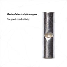 MADE OF ELECTROLYTIC COPPER: For good conductivity