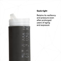 SEALS TIGHT: Retains its resiliency and pressure even after prolonged years of aging and exposure