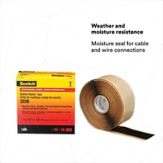 WEATHER AND MOISTURE RESISTANCE: Moisture seal for cable and wire connections