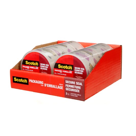 Ruban d’emballage à scellement sécuritaire Scotch® 3250-LR2-EF, 48 mm x 50 m