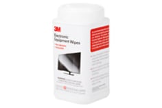 3M™ Electronic Equipment Wipes, contains 80 Wipes, 5 inch by 7 inch each 12.7 by 17.8 centimeter