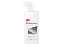 3M™ Electronic Equipment Wipes, contains 80 Wipes, 5 inch by 7 inch each 12.7 by 17.8 centimeter