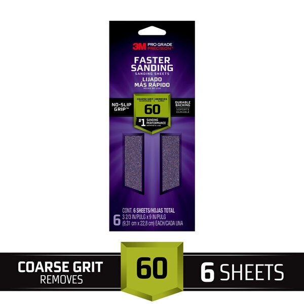 ™ Pro Grade Precision Faster Sanding Sanding Sheets 127060PGP-6