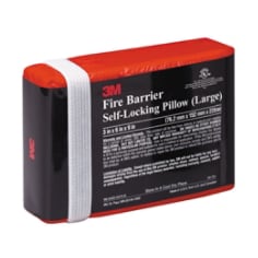 product 3M™ 7100138831 Self-Locking Fire Barrier Pillow, 9 in L x 6 in W, 3 hr Fire Rating, ASTM E 814