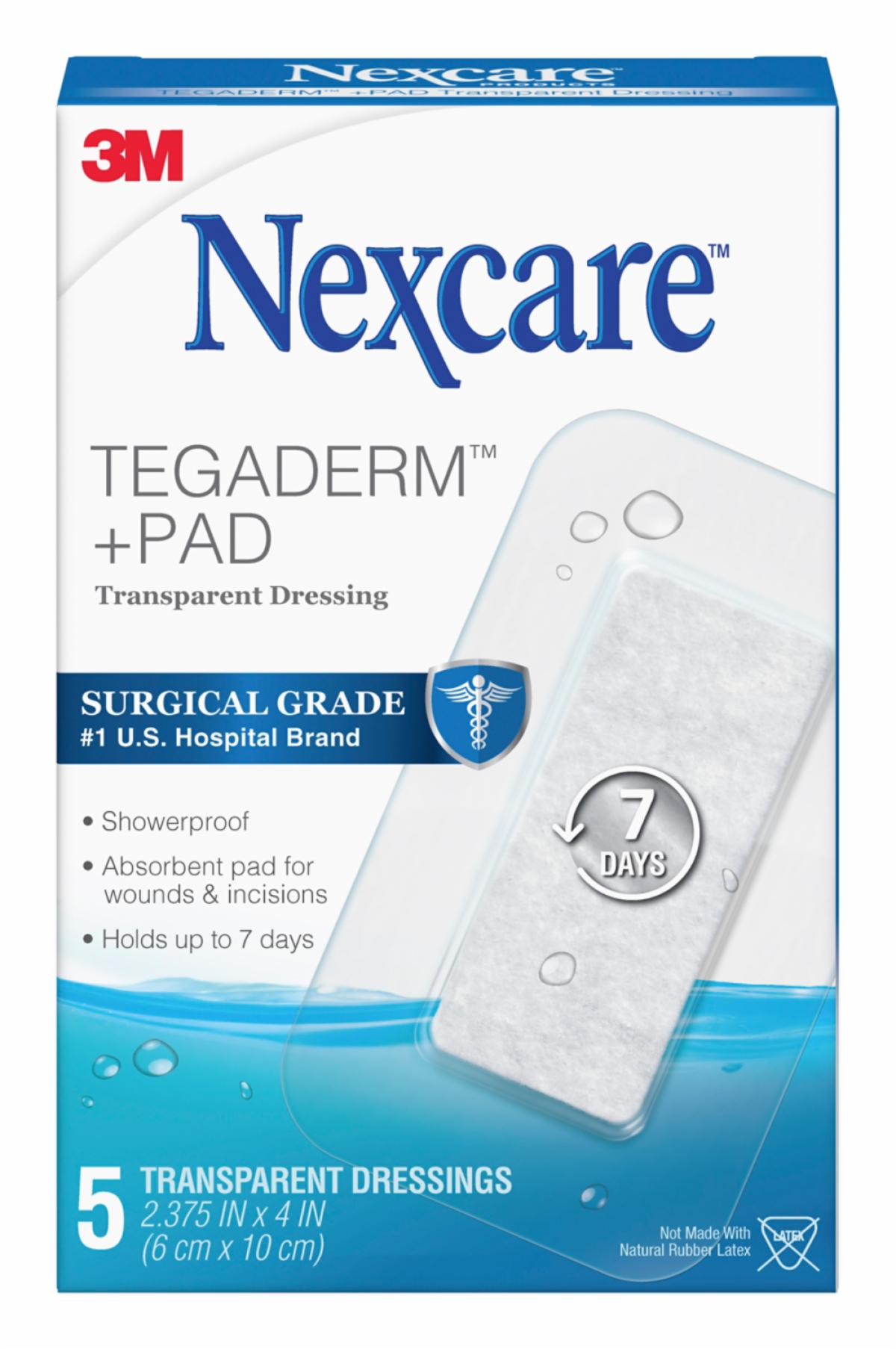 Nexcare Tegaderm + Pad Transparent Dressing H3584