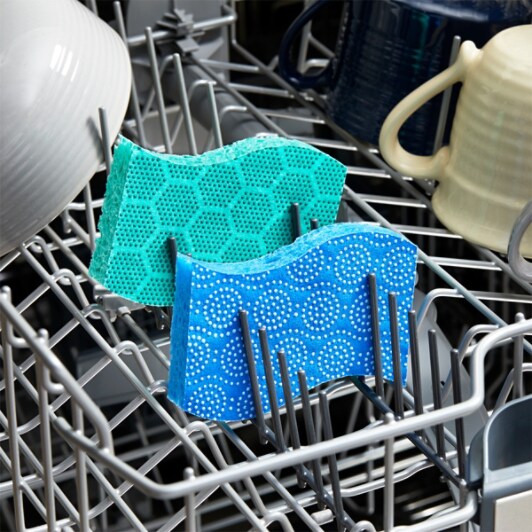 Scotch-Brite® Scrub Dots Sponges in Dishwasher