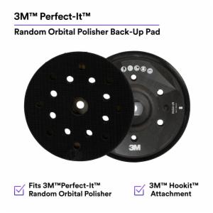 3M™ Perfect-It Random Orbital Polisher Back-up Pad 34129, 6 in (150 mm), 5/Caseimage